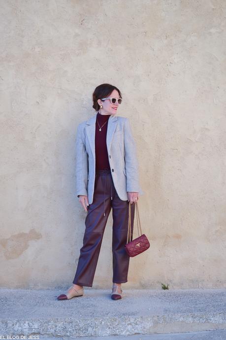 TOTAL LOOK BURDEOS TOTAL LOOK BURDEOS