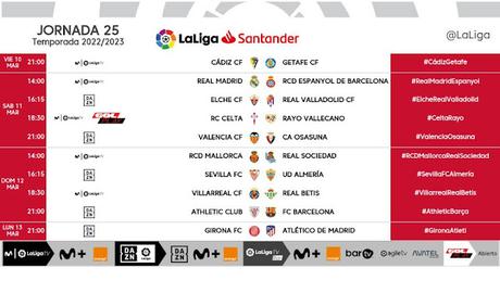 LaLiga anuncia el horario del Sevilla FC - UD Almería
