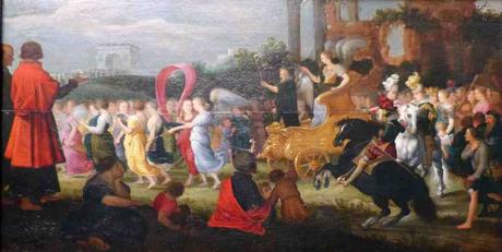 Tres pinturas matemática en Estrasburgo