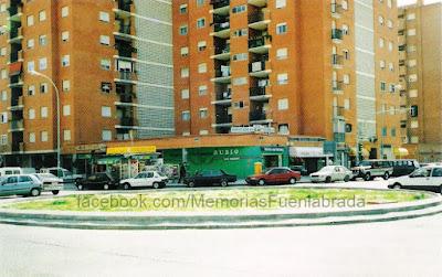 Glorieta de la avda. de las Provincias en 1994