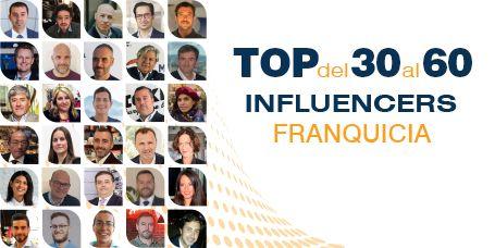 Franquicias Hoy lanza la segunda edición del «Top 60 Influencers Franquicia» con los responsables de las marcas más relevantes del sector