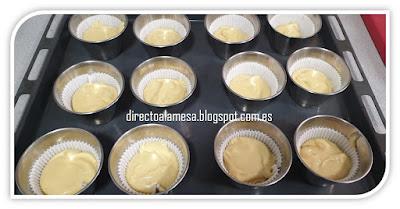 Magdalenas de nata