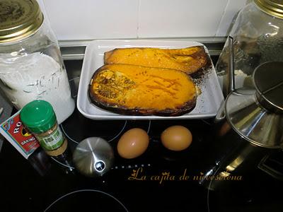 Bizcocho de calabaza para Halloween