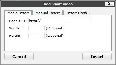 Smart Vídeo. Insertar vídeo en WordPress