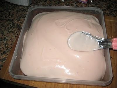 Bizcocho de frambuesa