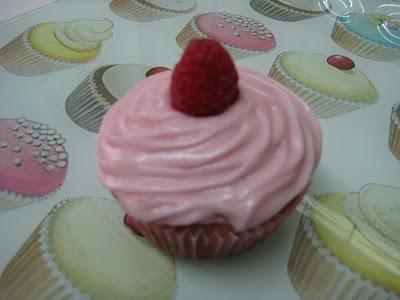 Cupcakes de Frambuesa