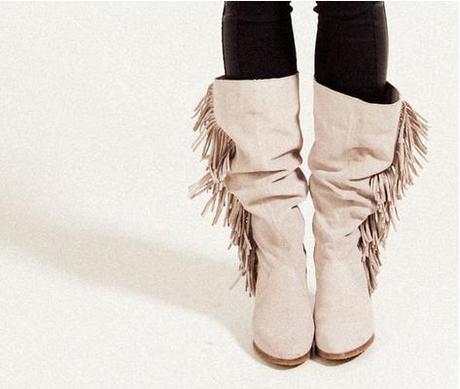 Me lo quitan de las manos: botas de flecos Me lo quitan de las manos: botas de flecos