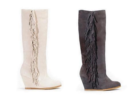 Me lo quitan de las manos: botas de flecos