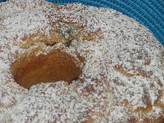 Bizcocho de frutas escarchadas