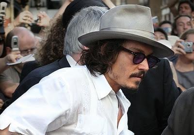 Johnny Depp casi se estrella