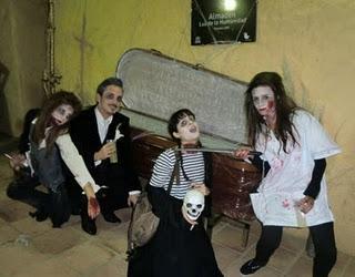 Unas 400 personas disfrutaron de la 'mascarada sangrienta' en Almadén Unas 400 personas disfrutaron de la 'mascarada sangrienta' en Almadén