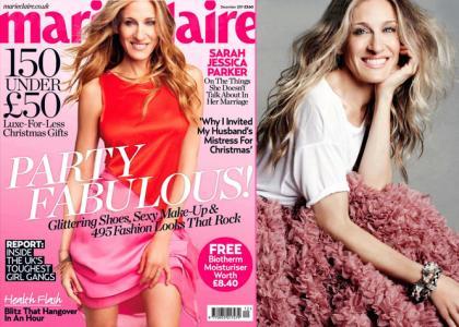 Sarah Jessica Parker - Marie Claire UK - Diciembre 2011