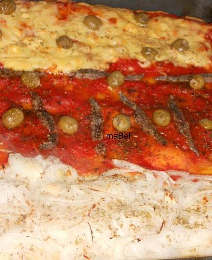 Pizza sin amasar