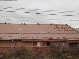 Piedras contra el tejado propio.
