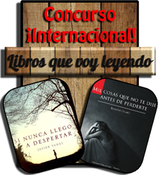 Concurso internacional en libros que voy leyendo