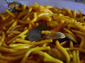 Fideos guisados almejas