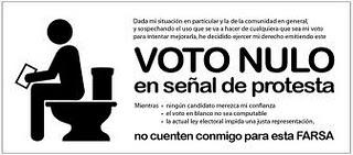 Ni cara “A” ( la del PSOE ), ni cara “B” ( la del PP );  lo que queremos es ... CAMBIAR DE DISCO (el del sistema, el bipartidismo)