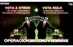 Ni cara “A” ( la del PSOE ), ni cara “B” ( la del PP );  lo que queremos es ... CAMBIAR DE DISCO (el del sistema, el bipartidismo)