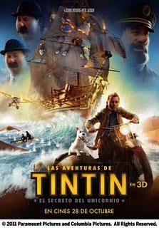 Taquilla España: Las aventuras de Tintín atraen a los espectadores