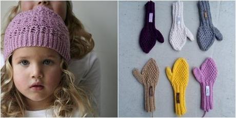 gorro manoplas colores gorro manoplas colores Vintage para los más pequeños