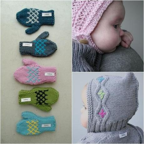 manoplas y gorros bieq manoplas y gorros bieq Vintage para los más pequeños