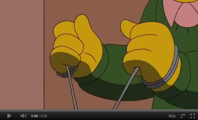 Dexter: la parodia de Los Simpson