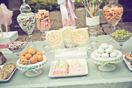 Mesa de dulces: elegancia “vintage”