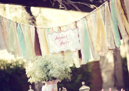 Mesa de dulces: elegancia “vintage”