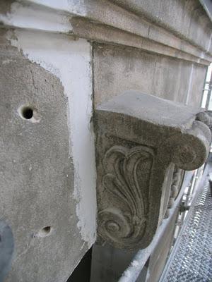Fachada Palacio de la Música - Grietas.