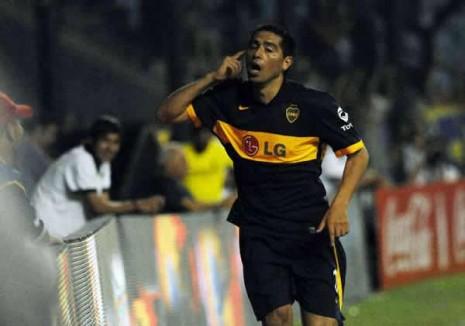 Riquelme, un outsider en el tema “barras”