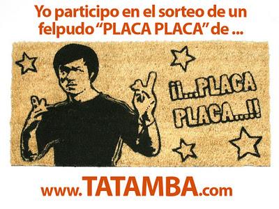 SORTEO DE UN FELPUDO ORIGINAL EN  TATAMBA.COM