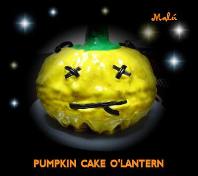 PUMPKIN CAKE O'LANTERN