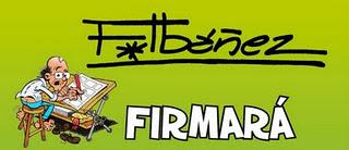 Firma de Ibáñez en Madrid