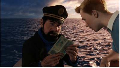 LAS AVENTURAS DE TINTÍN: EL SECRETO DEL UNICORNIO (THE ADVENTURES OF TINTIN: SECRET OF THE UNICORN, 2011) de Steven Spielberg