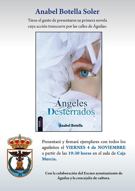 .:Primera presentación de la novela Ángeles Desterrados y previo oficial:.