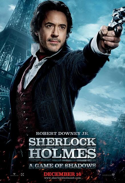6 pósters de personajes de Sherlock Holmes 2