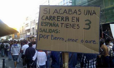 Salidas para los Universitarios españoles