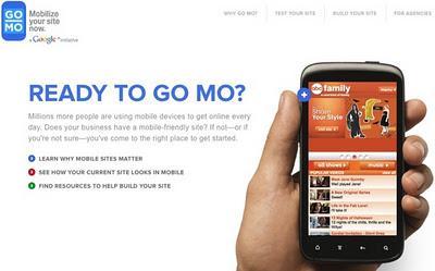 Google lanza GoMo. La importancia de una web en el móvil.