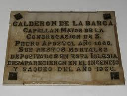 Dónde están enterrados Lope de Vega, Calderón de la Barca, Cervantes o Quevedo?