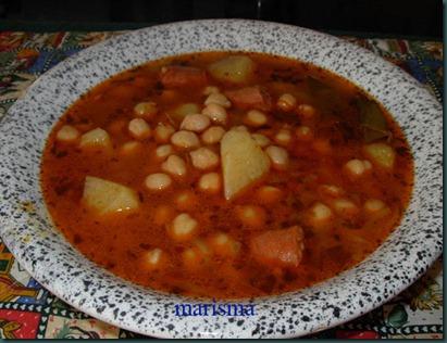 Garbanzos guisados