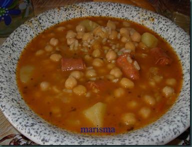 Garbanzos guisados