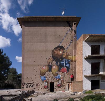 La mejor obra de arte urbano del mundo. Ronda 8