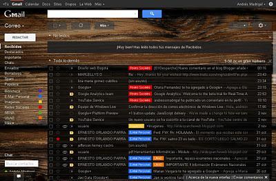 Google modifica el diseño de Gmail