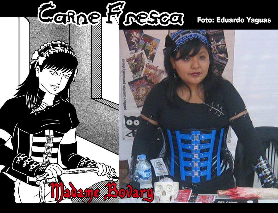 Personajes de la revista Eutanasia cobran vida nuevamente en el otakufest 2011