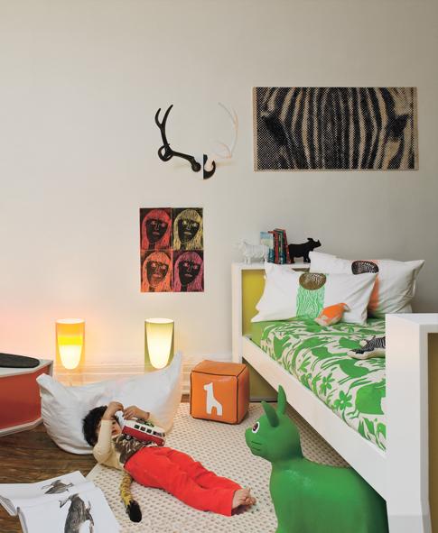 Habitaciones infantiles eclécticas (y muy originales)