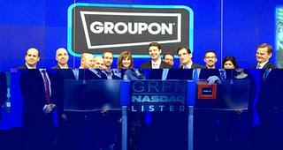 Groupon entra a la bolsa estadounidense