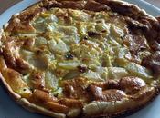 Quiche pera queso azul