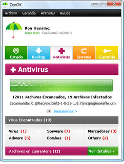 Una completa suite Antivirus - ZenOk 2012