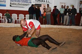 LUCHA CANARIA TORNEO ISLA DE LANZAROTE 4ª JORNADA 2011-2012