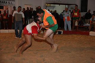 LUCHA CANARIA TORNEO ISLA DE LANZAROTE 4ª JORNADA 2011-2012